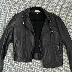 Jakett leather jacket
